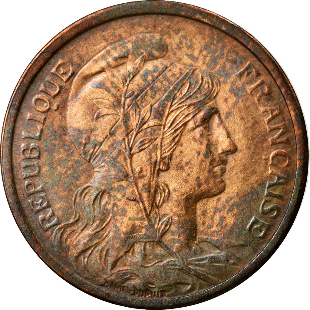 Coin, France, Dupuis, 2 Centimes, 1916, Paris, , Bronze, KM:841