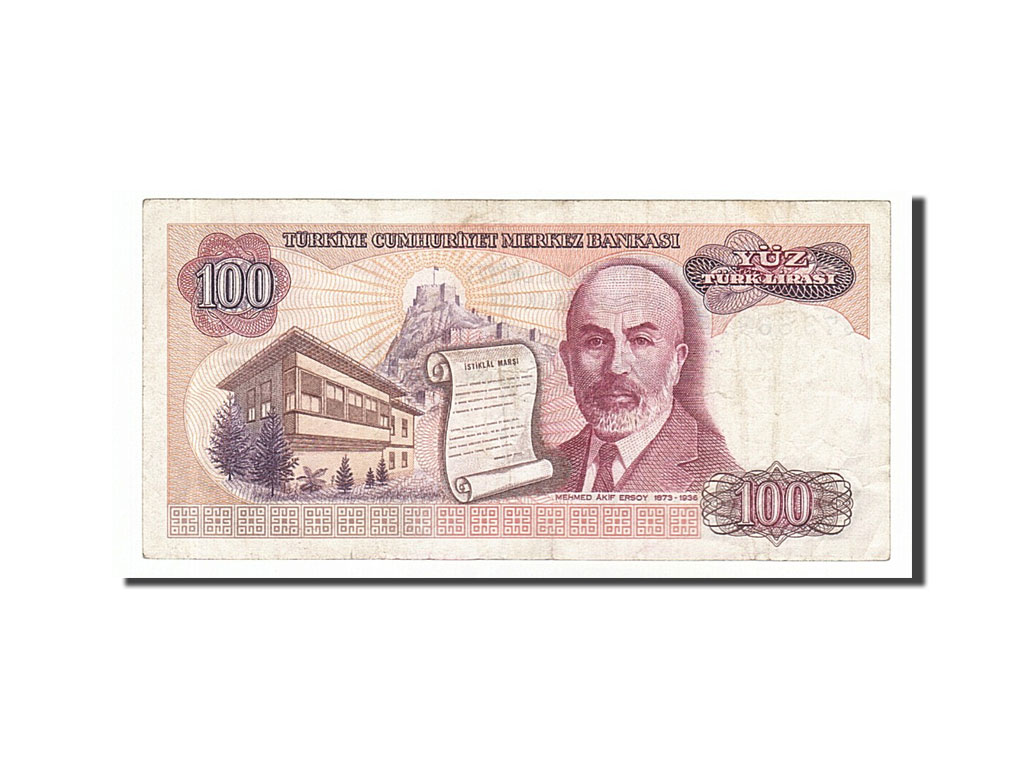 Banknote, Turkey, 100 Lira, 1984, VF(30-35)