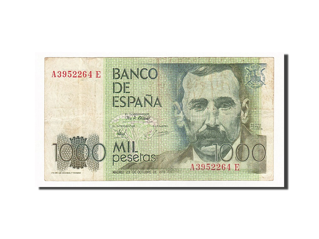 Banknote, Spain, 1000 Pesetas, 1979, 1979-10-23, VF(20-25)