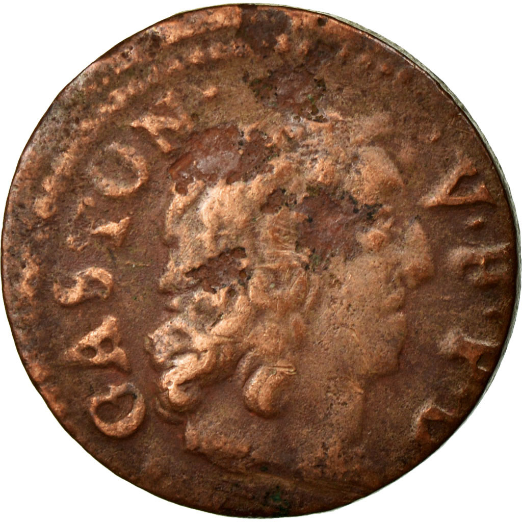Coin, France, DOMBES, Denier Tournois, 1651, , Copper, Boudeau:1090