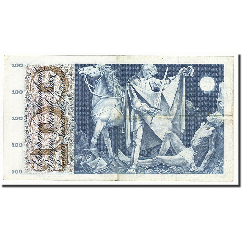Banknote, Switzerland, 100 Franken, 1963-03-28, KM:49e, EF