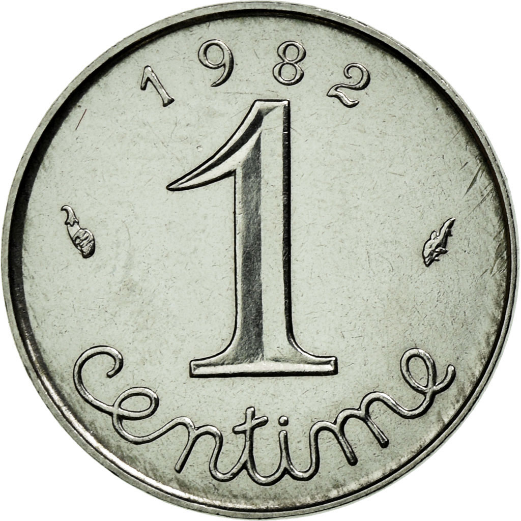 Coin, France, Épi, Centime, 1982, Paris, , Stainless Steel, KM:928
