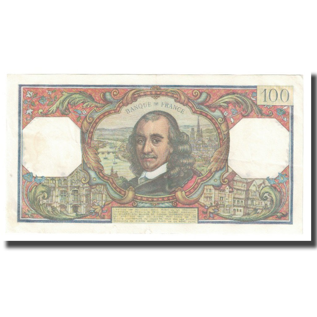 France, 100 Francs, Corneille, 1964, R.Tondu-G.Bouchet-H.Morant, 1964-07-02