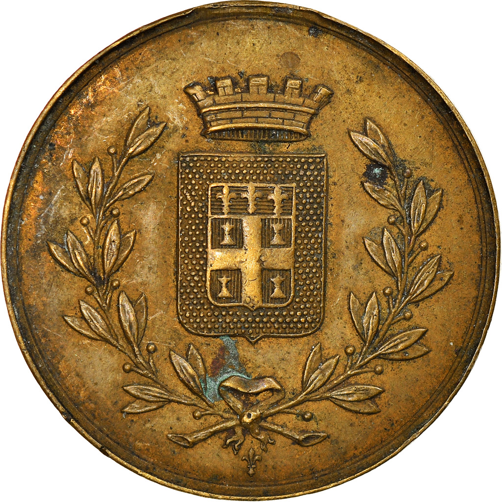 France, Token, Fête de Bienfaisance, 1880, , Copper