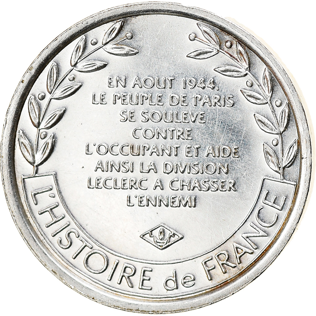 France, Medal, Libération de Paris - Les Champs Elisées, History, 
