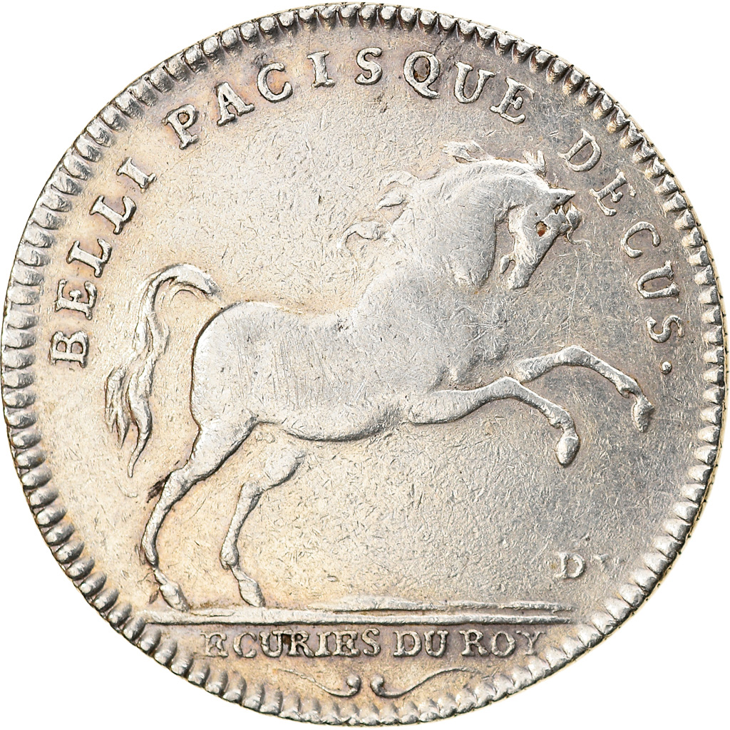 France, Token, Royal, Louis XV, Grande Ecurie, Maison du Roi, , Silver