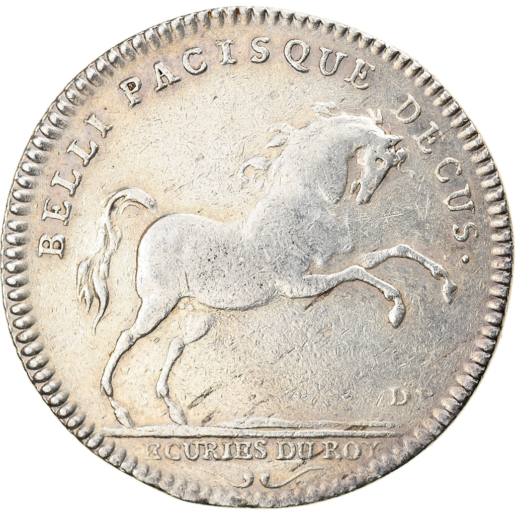 France, Token, Royal, Louis XV, Grande Ecurie, Maison du Roi, , Silver