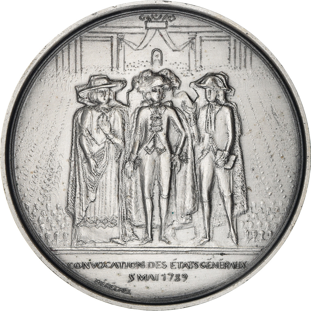 France, Medal, Révolution Française, Convocation des Etats Généraux