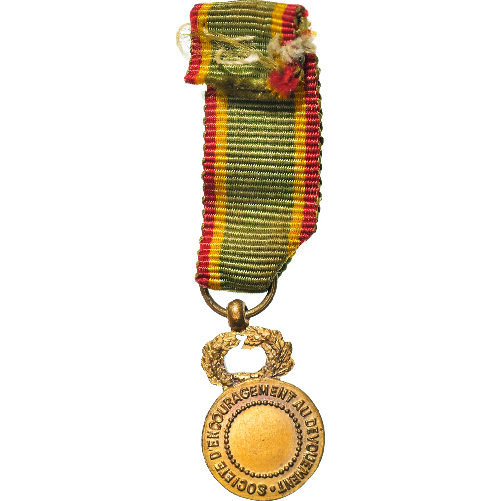 France, Société d'Encouragement au Dévouement, Réduction, Medal, Excellent