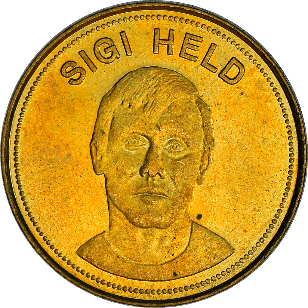 Deutschland, Token, Shell, Traum-Elf, Football, Sigi Held, 1969, UNZ+