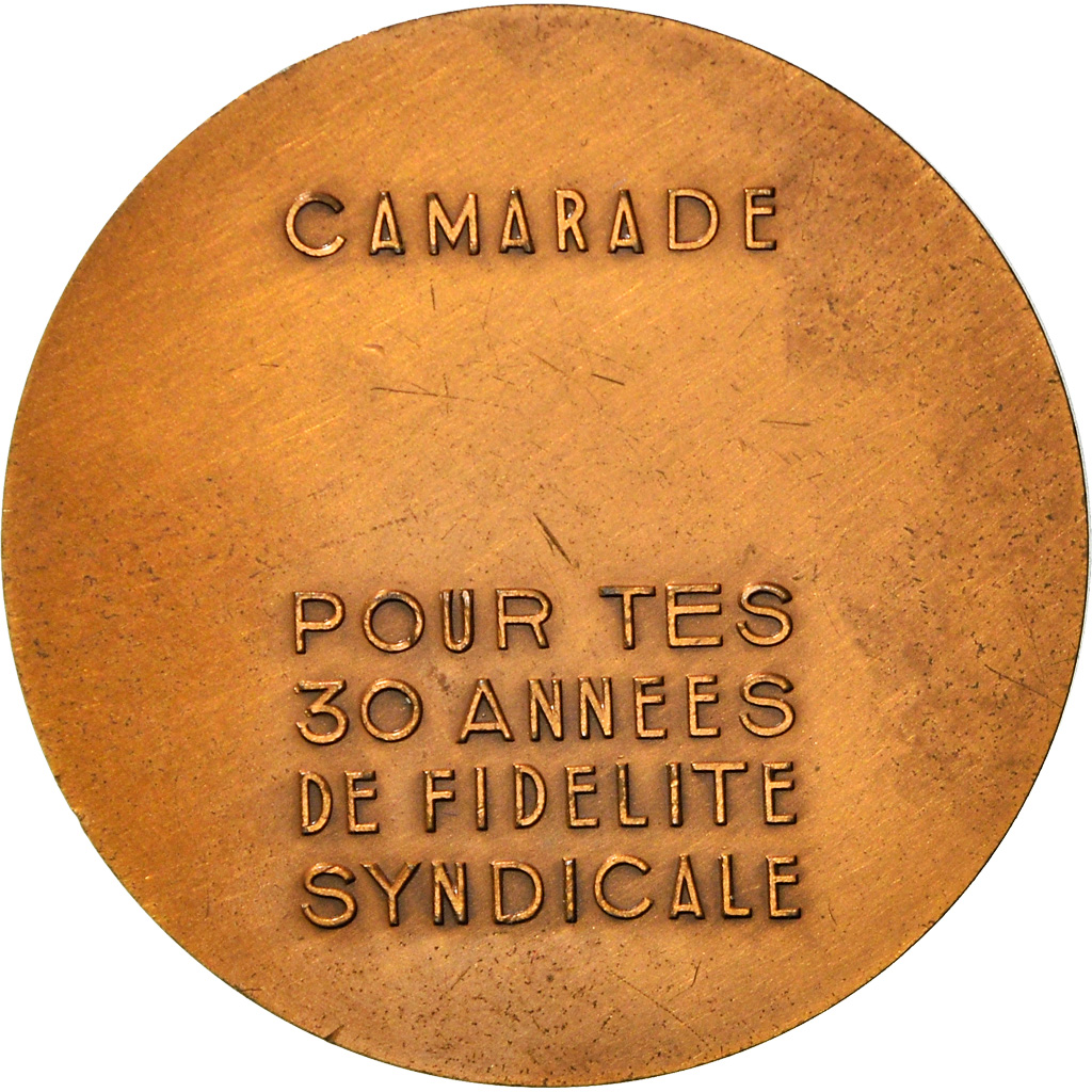 Francia, medalla, Syndicat, CGT, EBC+, Bronce
