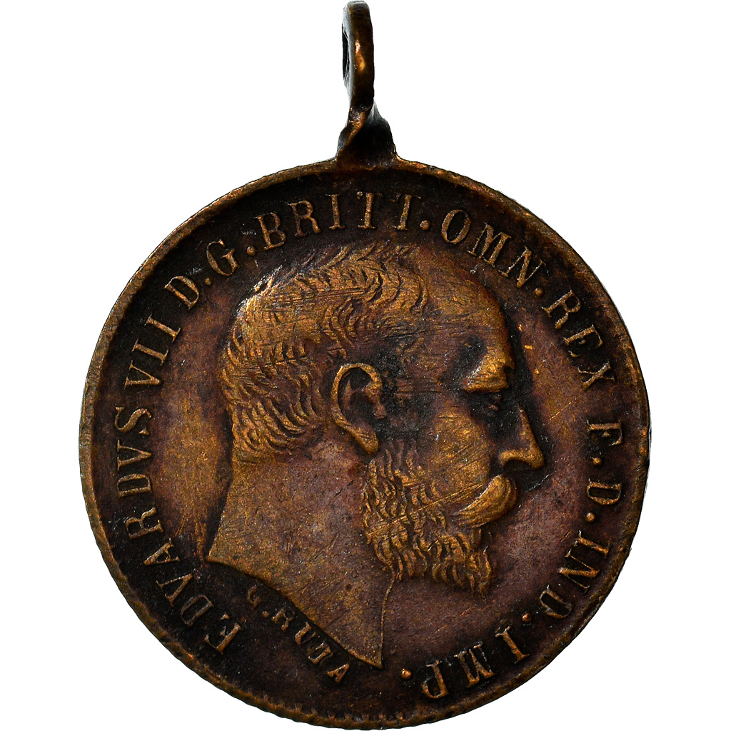 United Kingdom, Token, Edward VIII, 1916, Ruta, , Copper