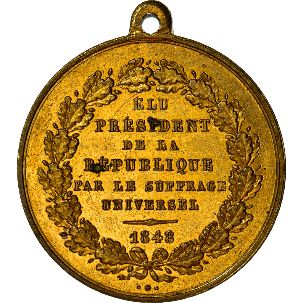France, Médaille, Louis Napoléon Bonaparte, Président de la République