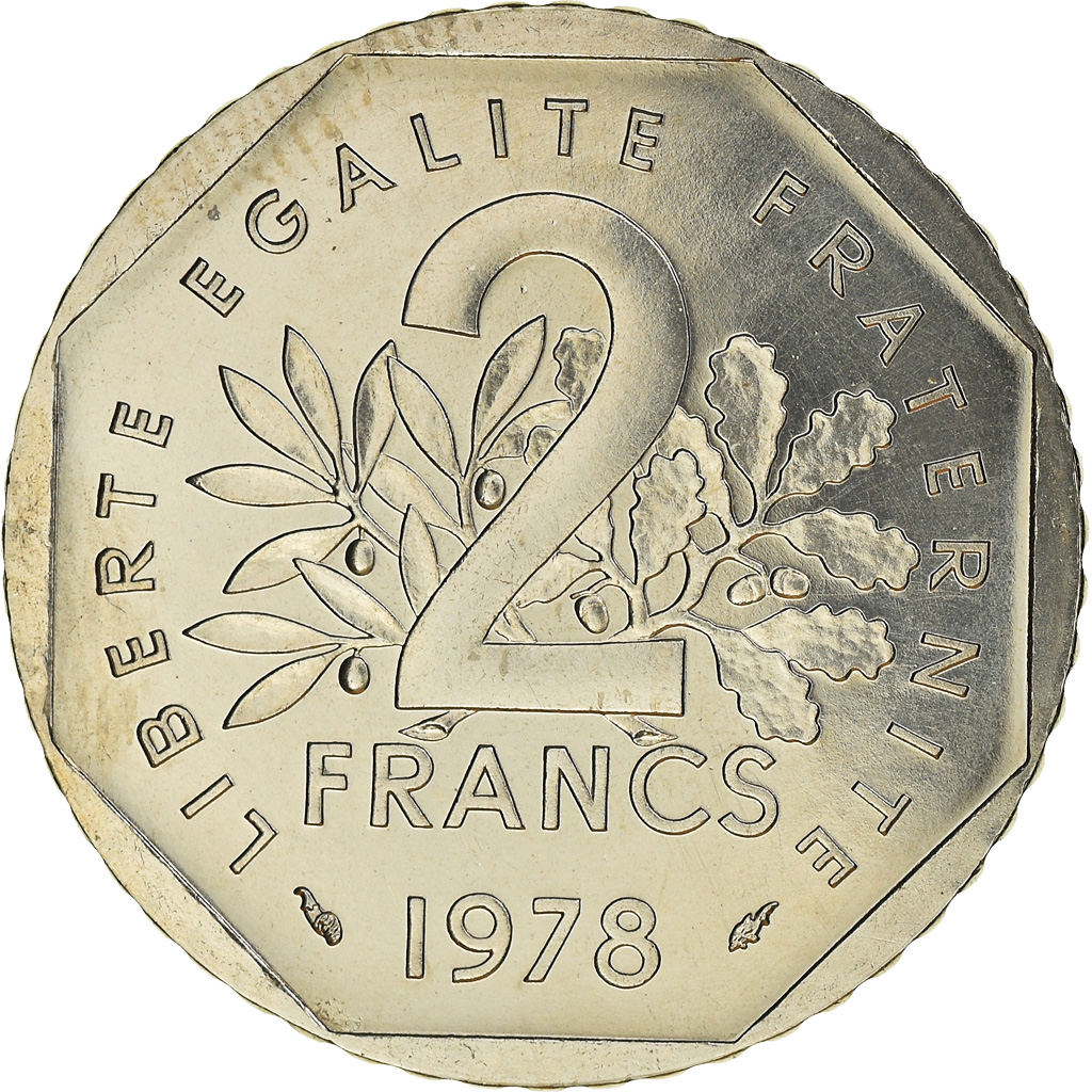 Coin, France, Semeuse, 2 Francs, 1978, Paris, ESSAI, , Nickel, KM:E119