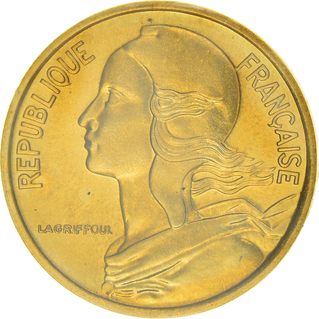 Coin, France, Marianne, 5 Centimes, 1973, Paris, FDC, 