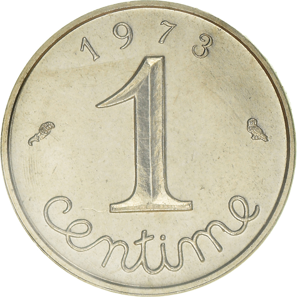 Coin, France, Épi, Centime, 1973, Paris, FDC, , Stainless Steel