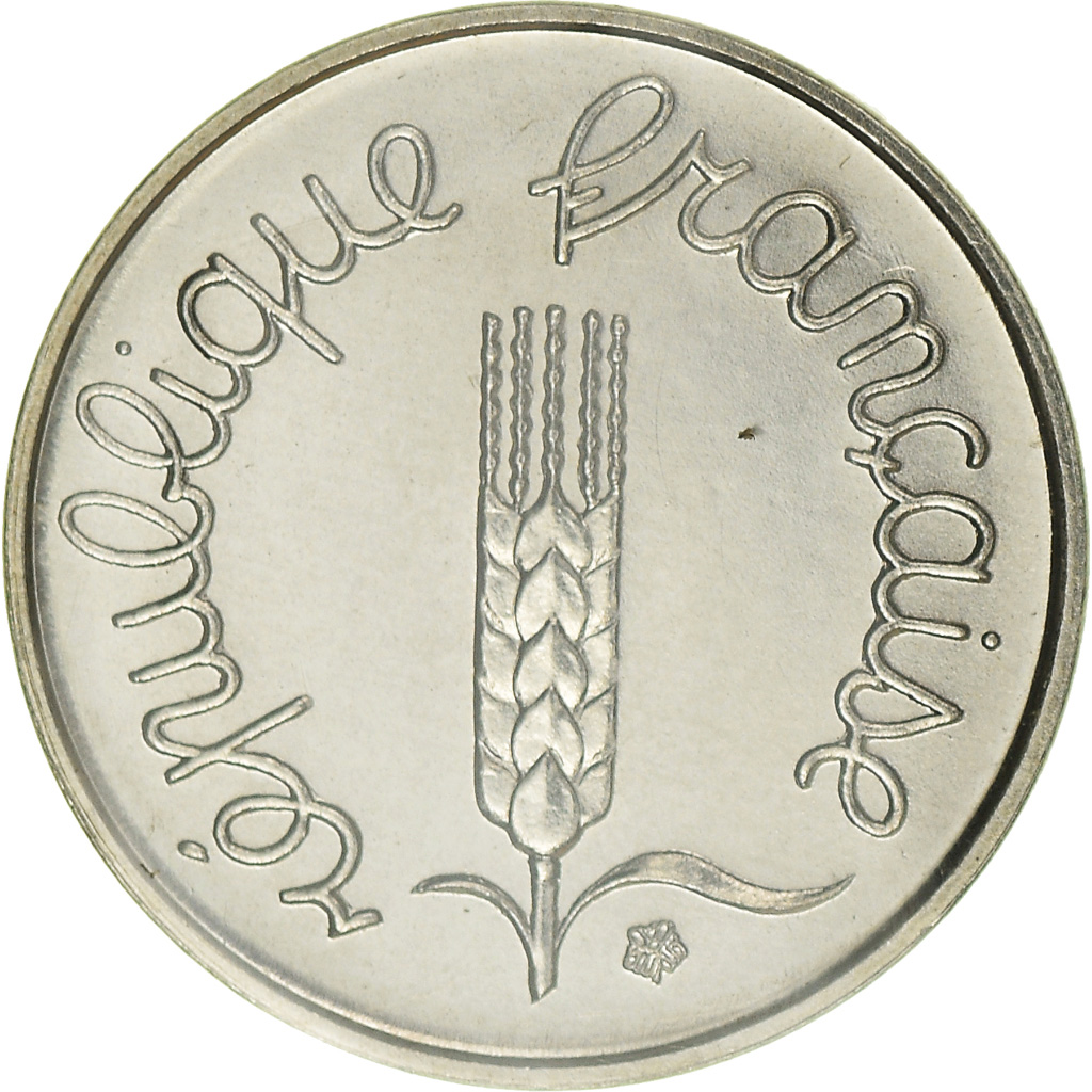 Coin, France, Épi, Centime, 1971, Paris, , Stainless Steel, KM:928