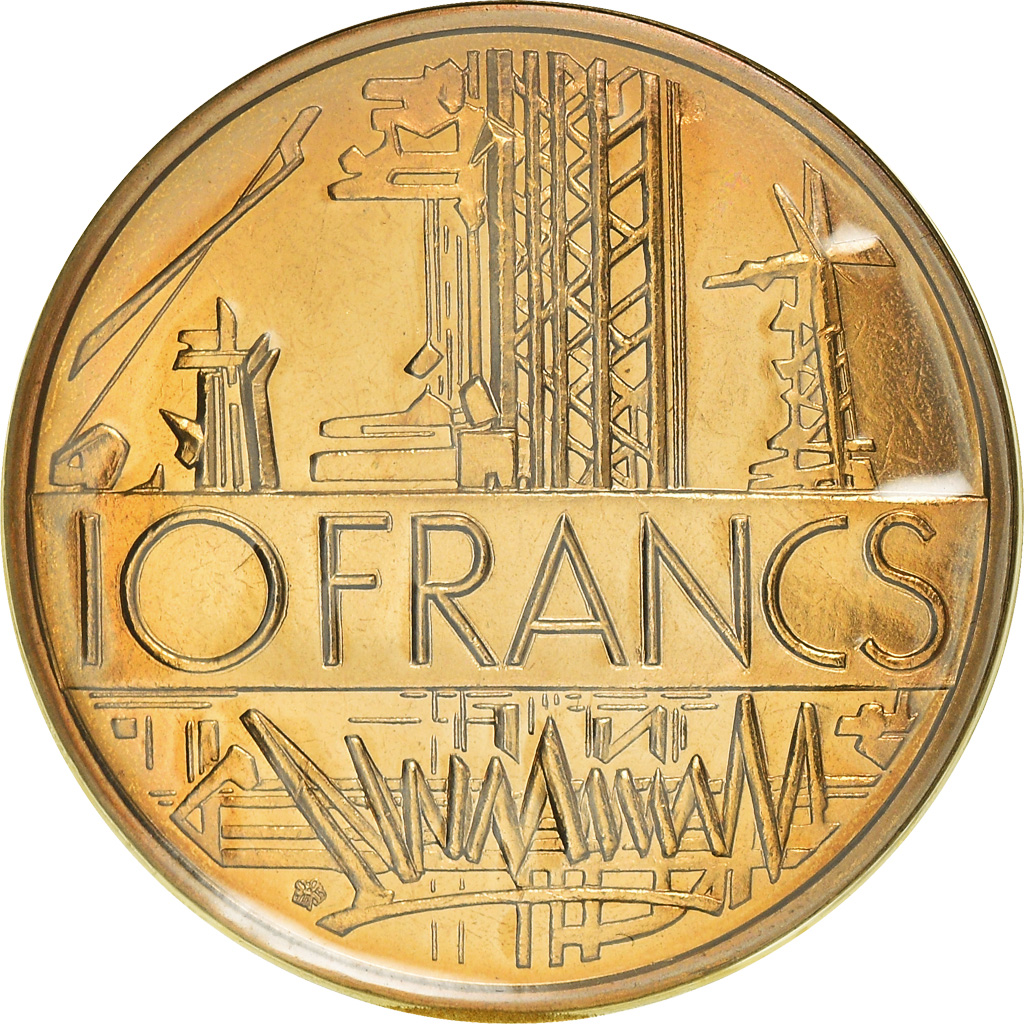 Coin, France, Mathieu, 10 Francs, 1979, , Nickel-brass, KM:940