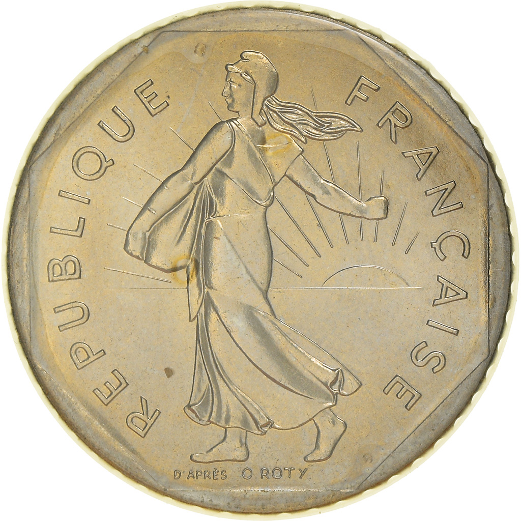 Coin, France, Semeuse, 2 Francs, 1979, FDC, , Nickel, KM:942.1