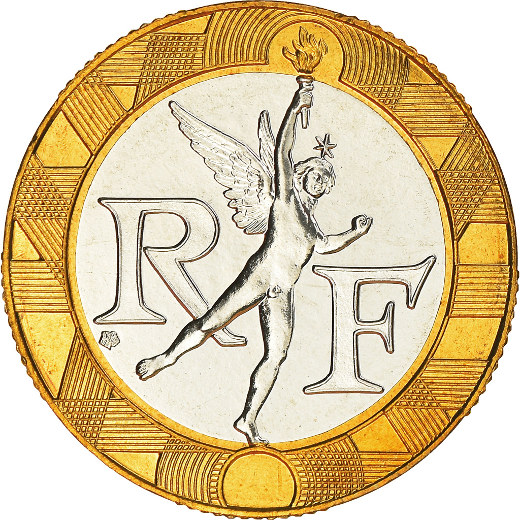 Coin, France, Génie, 10 Francs, 1998, Paris, , Aluminum-Bronze