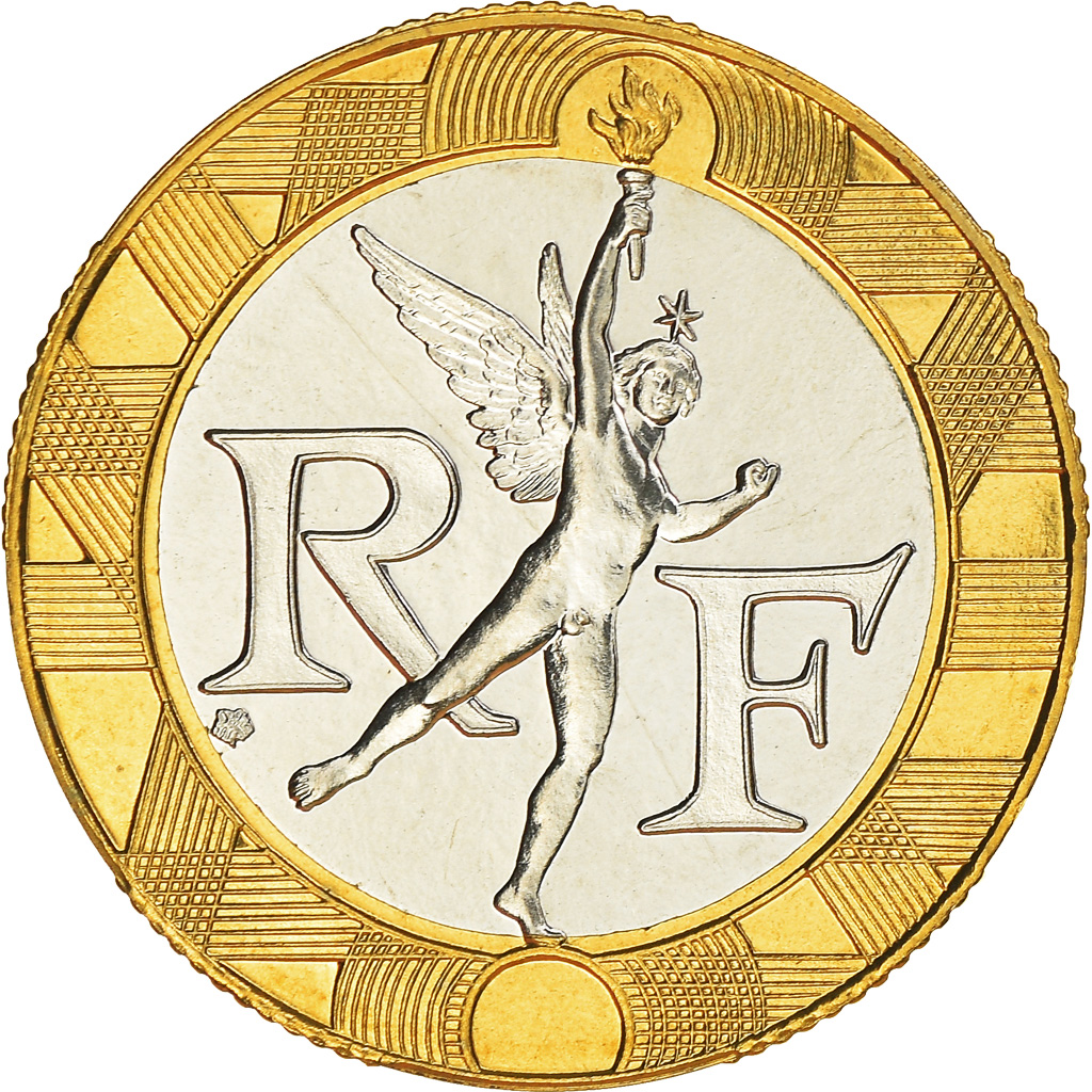 Coin, France, Génie, 10 Francs, 1998, Paris, , Aluminum-Bronze