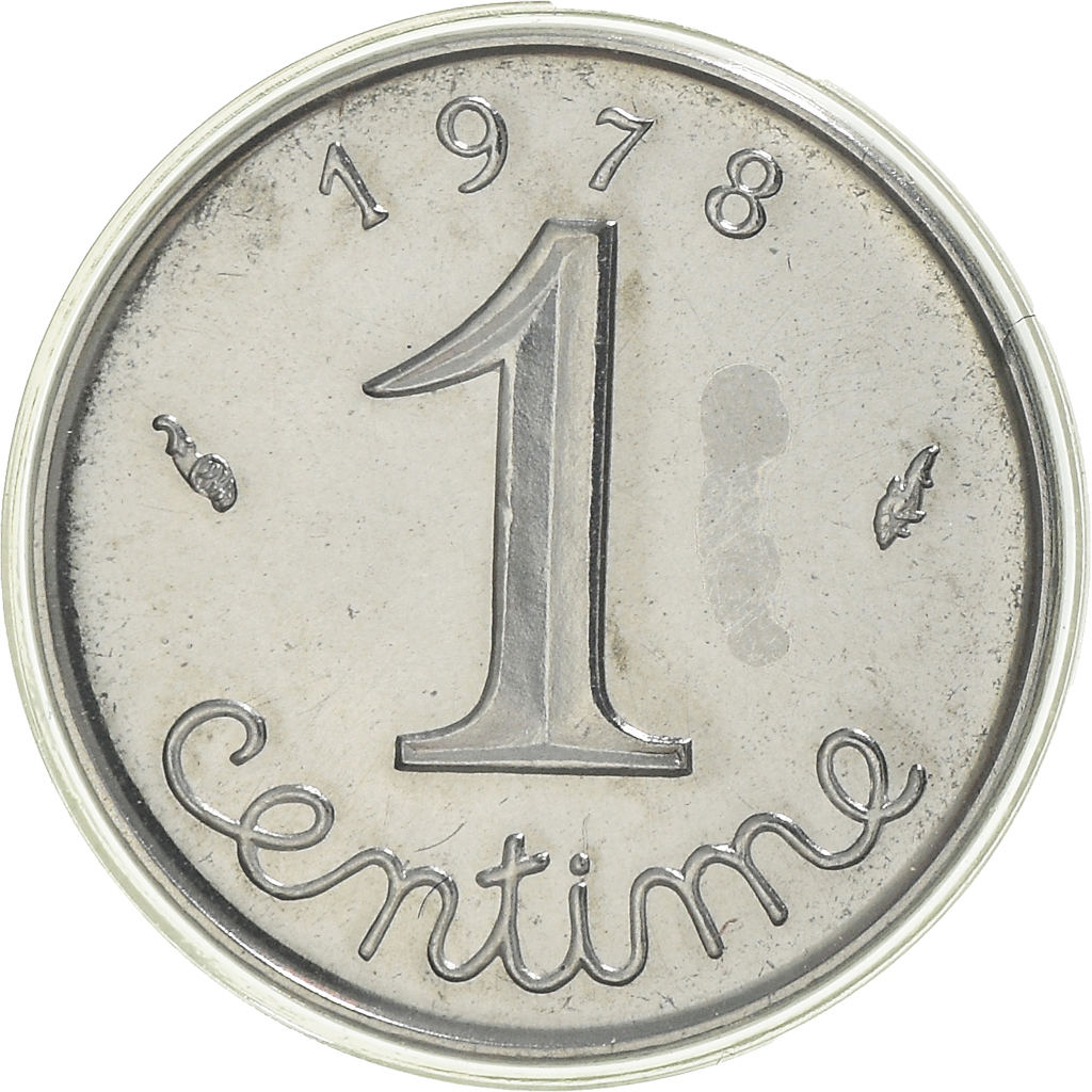 Moneda, Francia, Épi, Centime, 1978, Paris, FDC, FDC, Acero inoxidable, KM:928