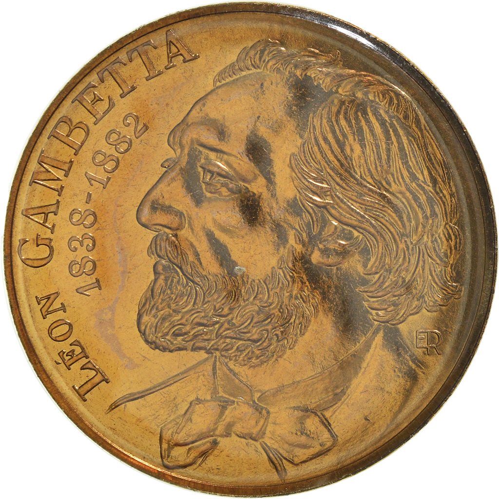Moneda, Francia, Gambetta, 10 Francs, 1982, Paris, FDC, FDC, Níquel - bronce