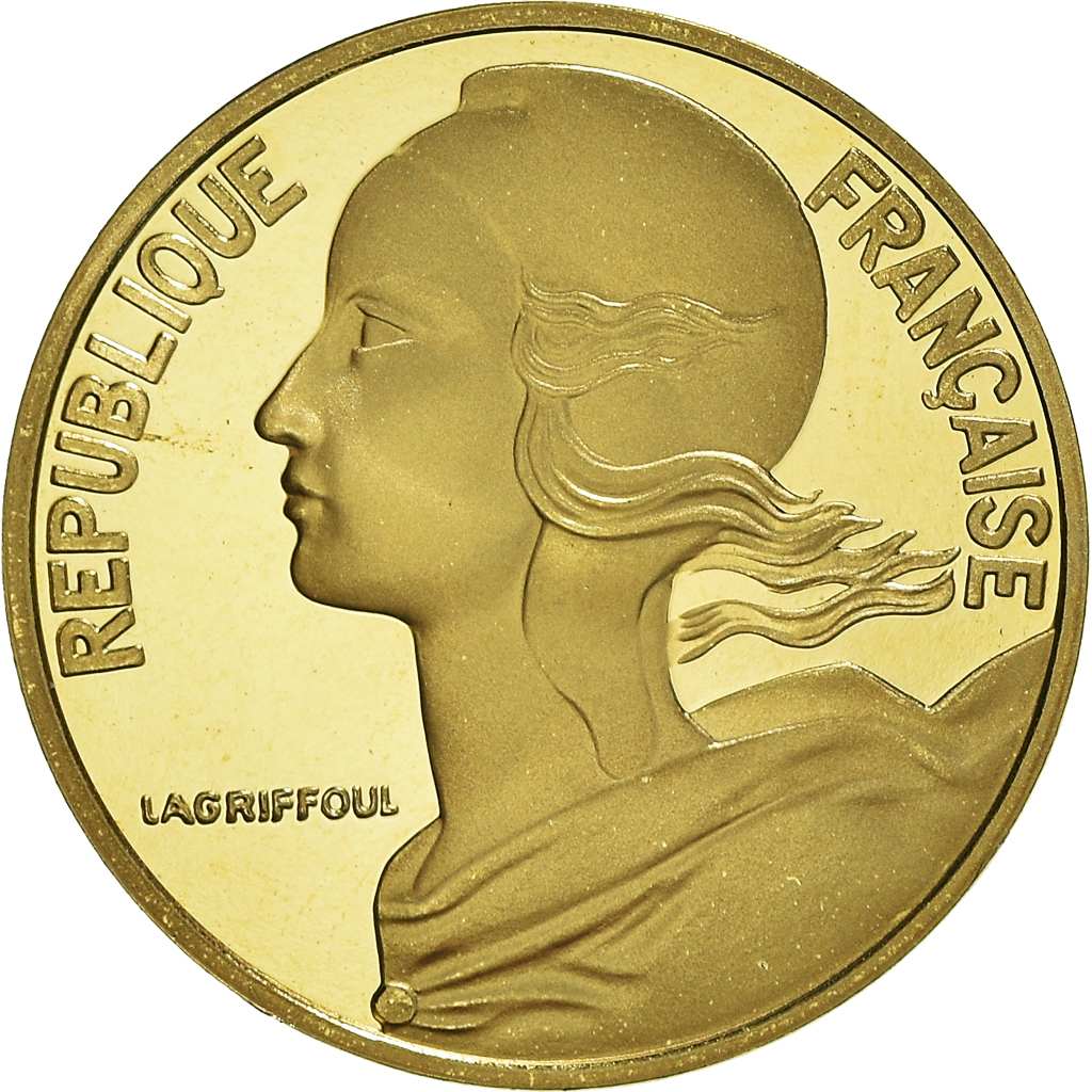 Coin, France, Marianne, 10 Centimes, 1995, Paris, Proof / BE, 