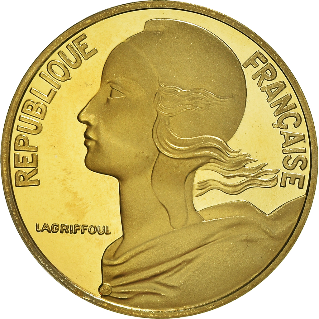 Coin, France, Marianne, 10 Centimes, 1995, Paris, Proof / BE, 