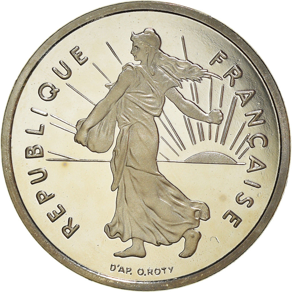 Coin, France, Semeuse, 1/2 Franc, 1995, Paris, Proof, , Nickel