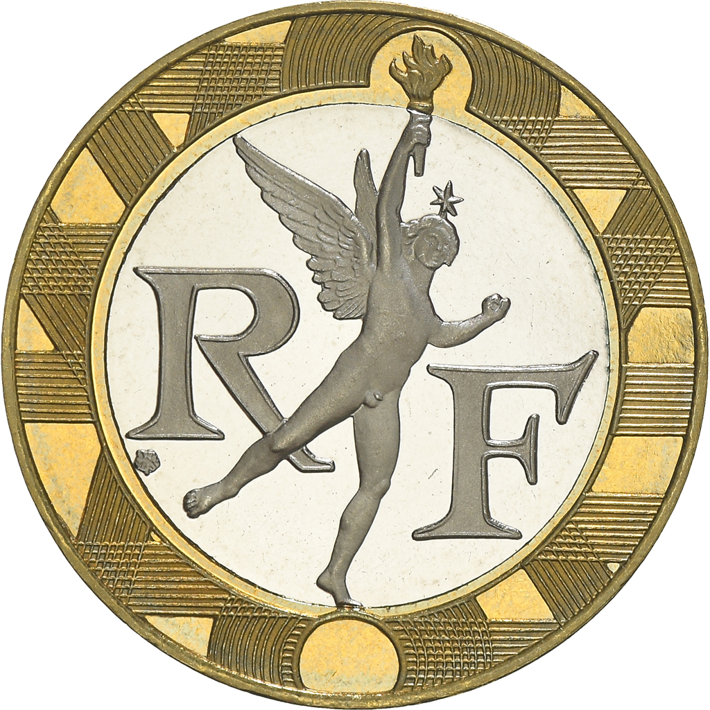 Coin, France, Génie, 10 Francs, 2000, Paris, Proof / BE, 