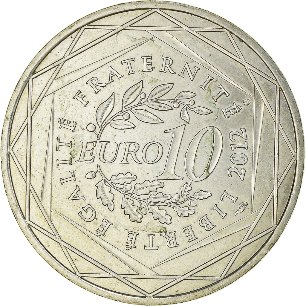 France, 10 Euro, Nord-Pas de Calais, 2012, Paris, , Silver, KM:1880