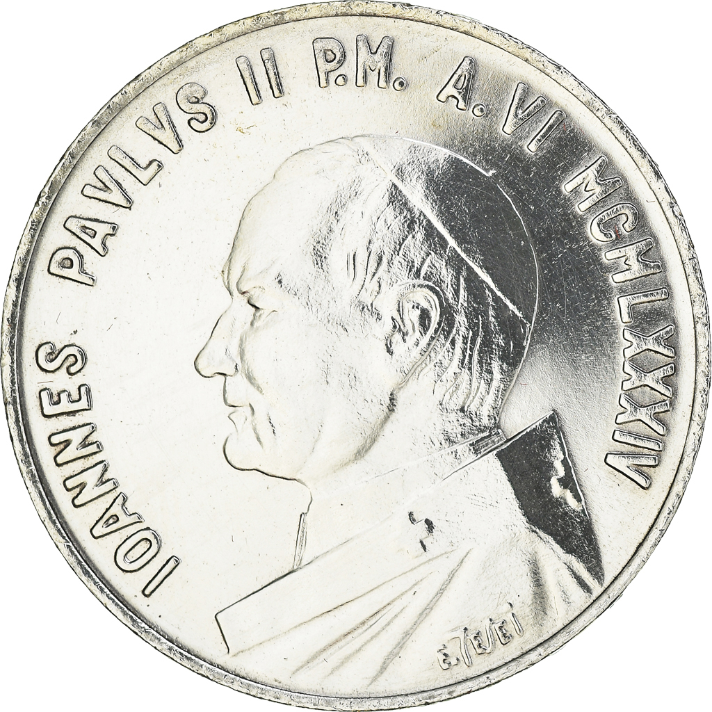 Coin, VATICAN CITY, John Paul II, 1000 Lire, 1984, Roma, , Silver