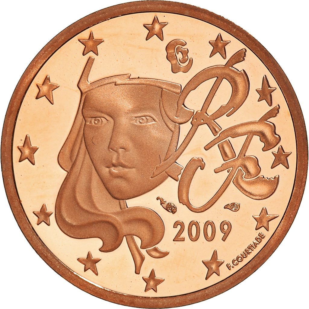 France, 5 Euro Cent, 2009, Paris, BE, , Copper Plated Steel, Gadoury:3