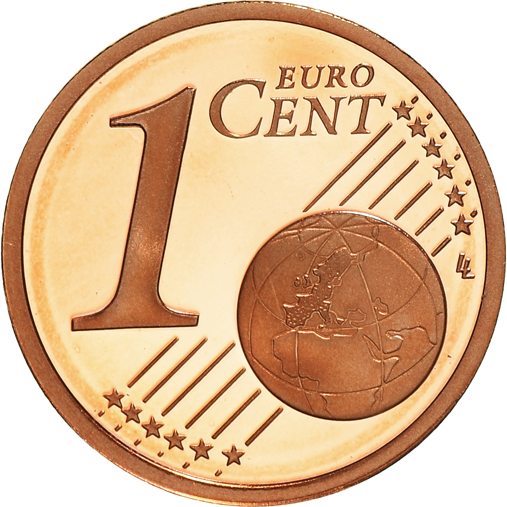 Francia, Euro Cent, 2010, Paris, Proof / BE, FDC, Cobre chapado en acero