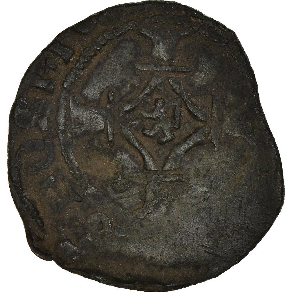 Coin, Spanish Netherlands, Charles Quint, Double Mite, Brabant, 