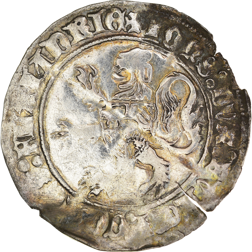 Coin, France, Flanders, Jean sans Peur, Cromsteert, Double Gros, AU