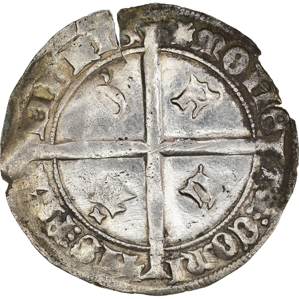 Coin, France, Flanders, Jean sans Peur, Cromsteert, Double Gros, AU