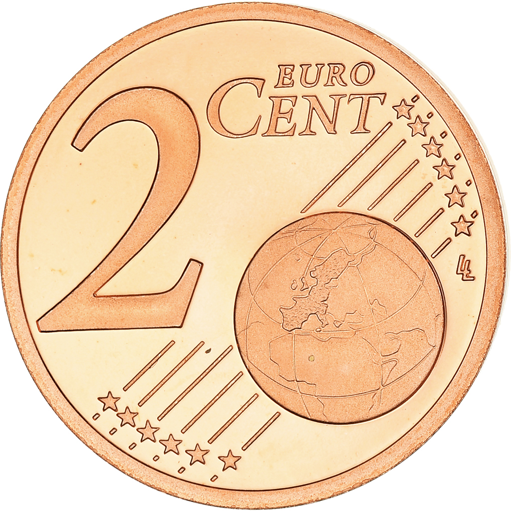 France, 2 Euro Cent, 2008, Paris, BE, FDC, Cuivre plaqué acier, KM:1283
