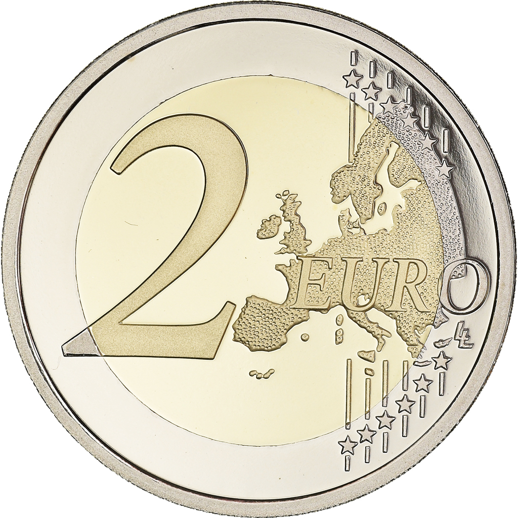 France, 2 Euro, 2016, BE, , Bi-Metallic, KM:New