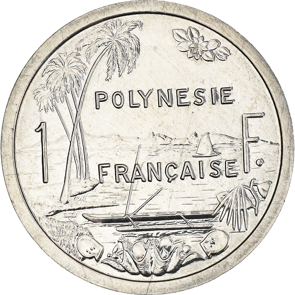 Moneda, Polinesia francesa, Franc, 2001, Paris, FDC, FDC, Aluminio, KM:11