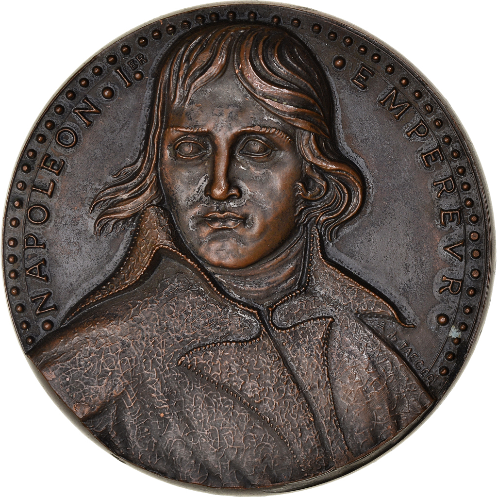 Frankrijk, Medaille, Bicentenaire de la Naissance de Napoléon Ier, 1969, Koper