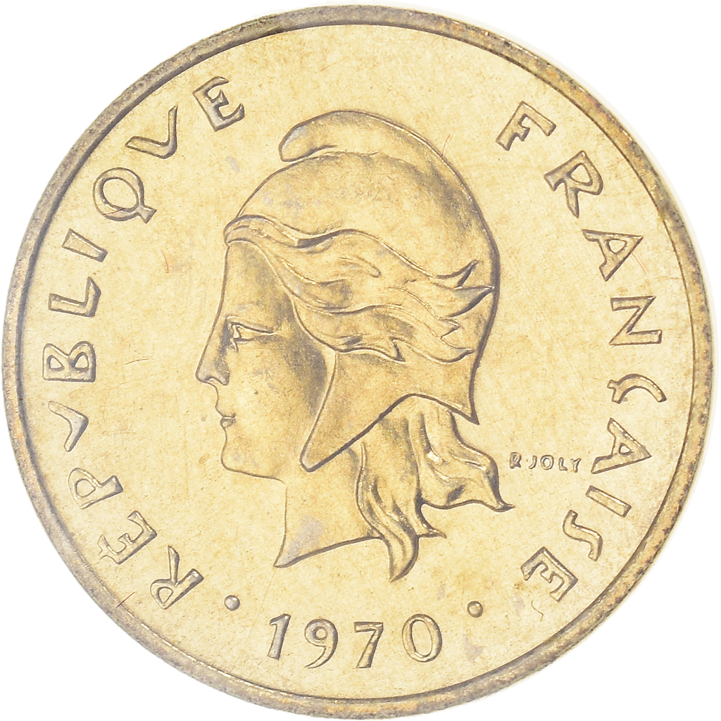 Coin, New Hebrides, 1 Franc, 1970, Paris, , Bronze-Aluminium-Nickel