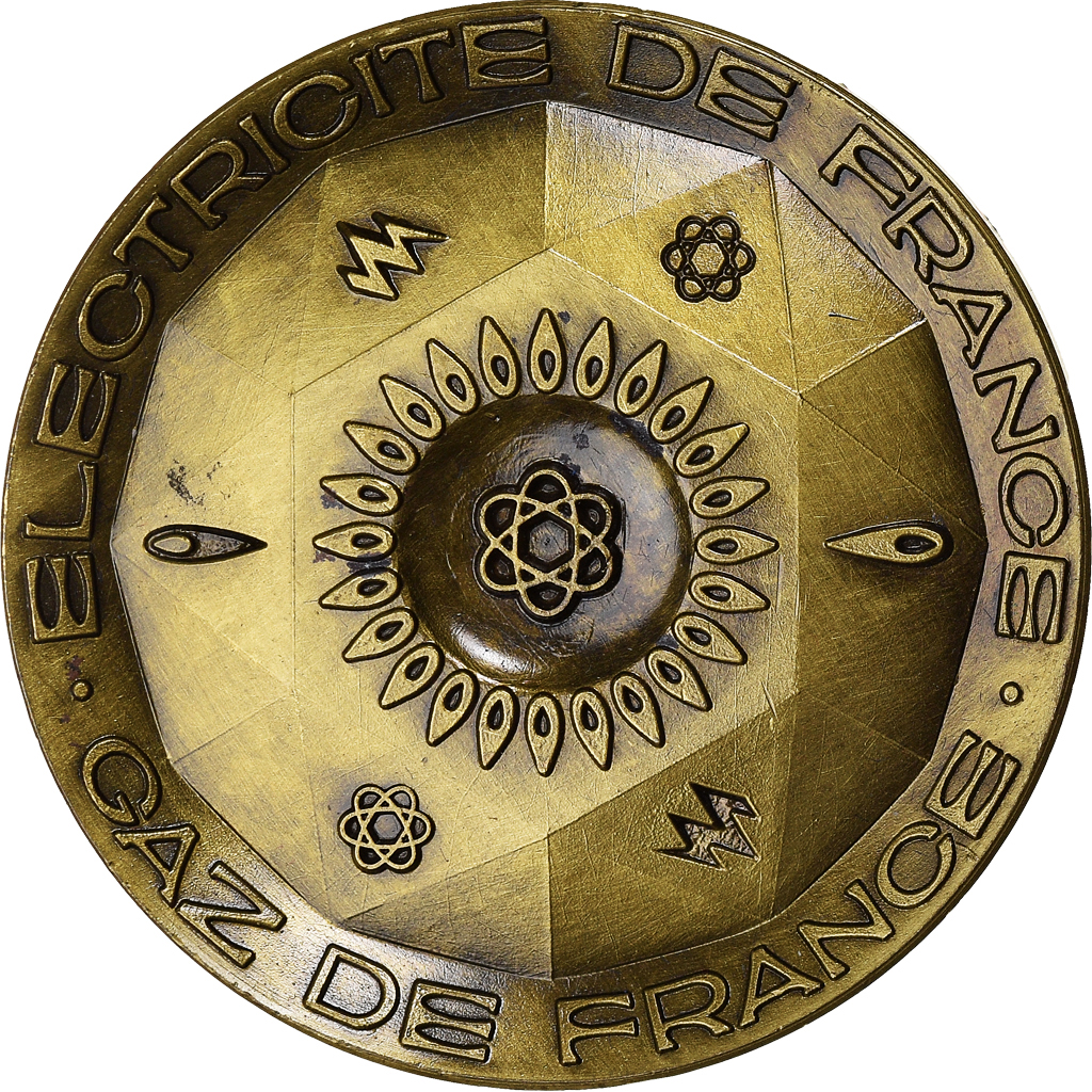 France, Medal, Électricité de France et gaz de France, Business & industry