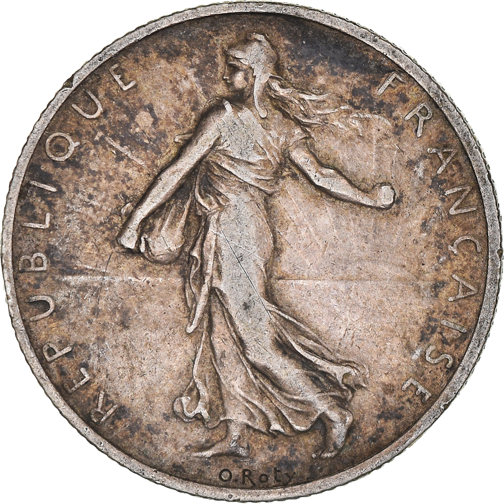 Coin, France, Semeuse, 2 Francs, 1912, Paris, , Silver, KM:845.1