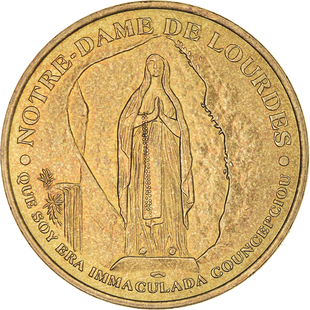 France, Token, Touristic token, Lourdes - Un peuple de toutes les nations, Arts