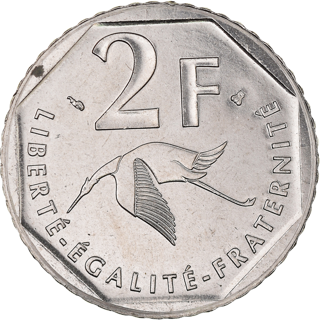 Coin, France, Guynemer, 2 Francs, 1997, , Nickel, KM:1187, Gadoury:550