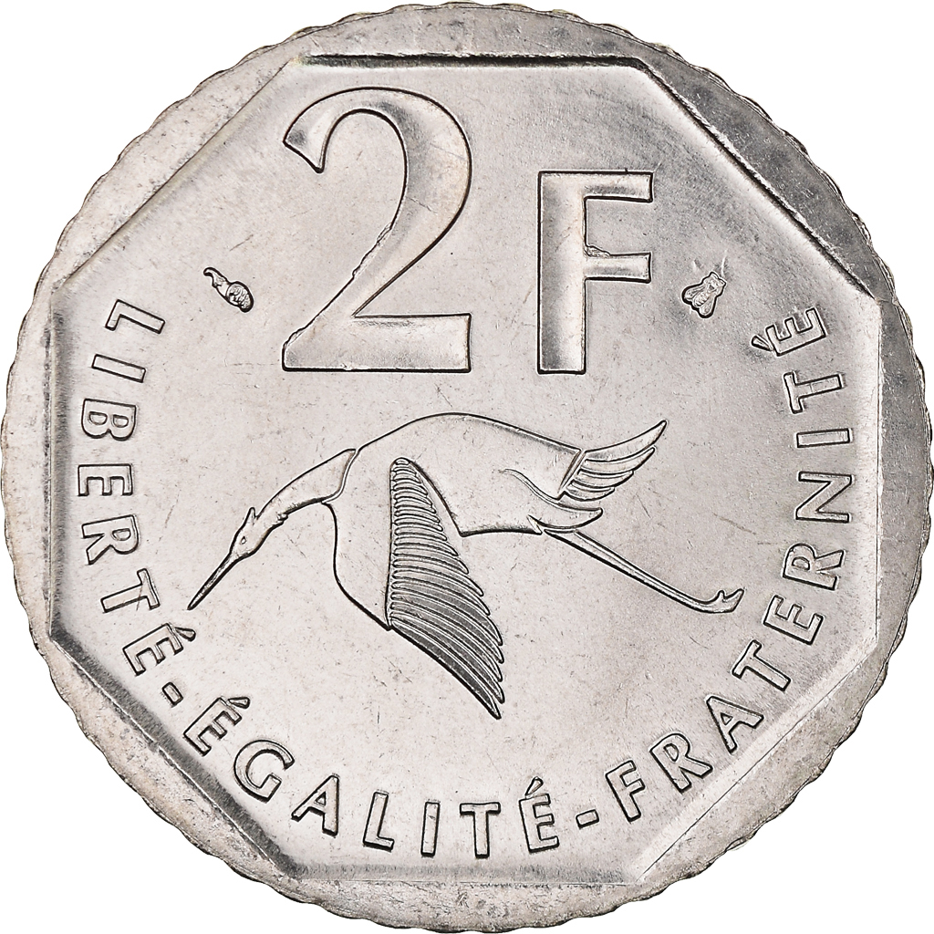 Coin, France, Guynemer, 2 Francs, 1997, Paris, FDC, , Nickel, KM:1187