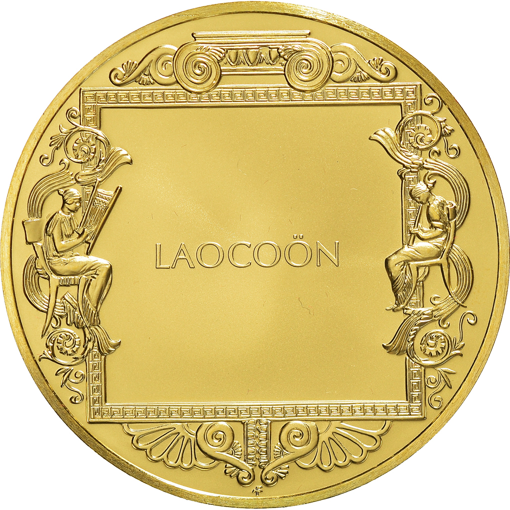United States of America, Medal, The Art Treasures of Ancient Greece, Laocoön