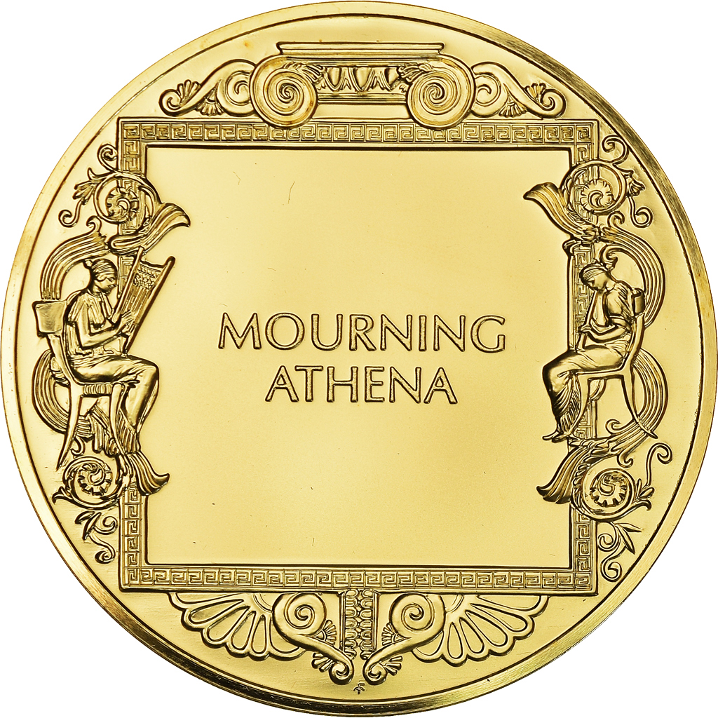 United States of America, Medal, The Art Treasures of Ancient Greece, Mourning